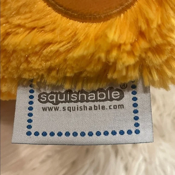Squishable plush retired cheese wedge with mouse large 15” like new - Picture 4 of 7